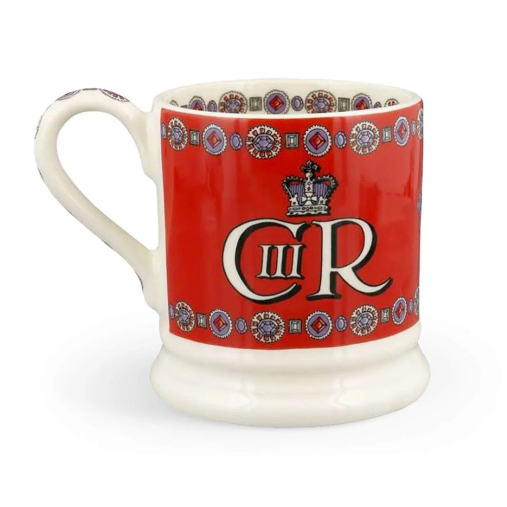 Emma Bridgewater King Charles II coronation commemorative mug
